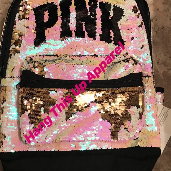 VS PINK BLING CAMPUS BACKPACK - Picture 2 of 5
